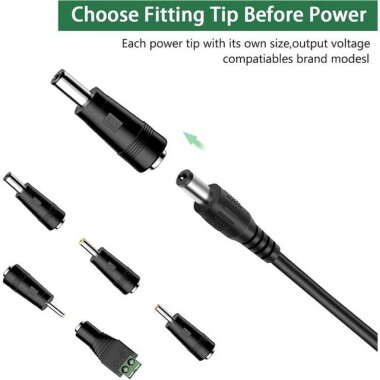 High Quality Full Amperes 9V 1.5A UK Plug Adapter - 2