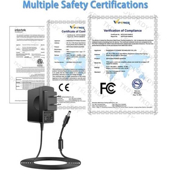 High Quality Full Amperes 9V 1.5A US Plug Adapter - 5