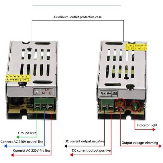 High Quality Power Supply 10W 5V 2A S-10-5 - 3