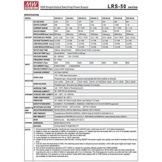 High Quality Power Supply 24V 2A S-50-24 - 4