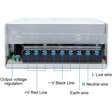 High Quality Power Supply 400W 12V 33A With Fan - 4