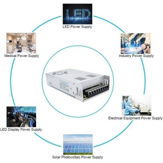 High Quality Power Supply 400W 12V 33A With Fan - 5