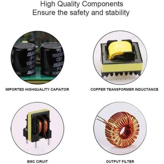 High Quality Power Supply 400W 24V 16.5A With Fan - 4