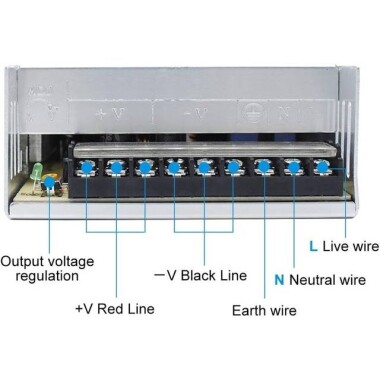 High Quality Power Supply 400W 24V 16.5A With Fan - 5