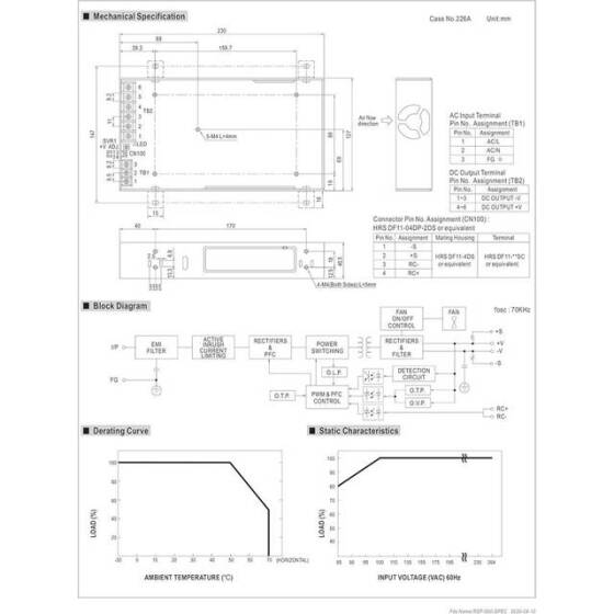 High Quality Power Supply 500W 48V 10.5A S-500-48 - 5