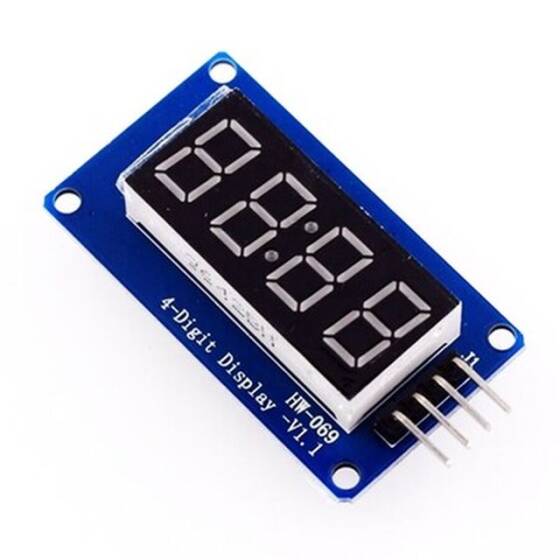 HW-069 4-digit Digital Display Module - 1