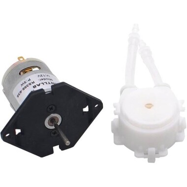 INTLLAB 12V Liquid Pump ID:2mm-OD:4mm- 5-40 mL/Min. - 2