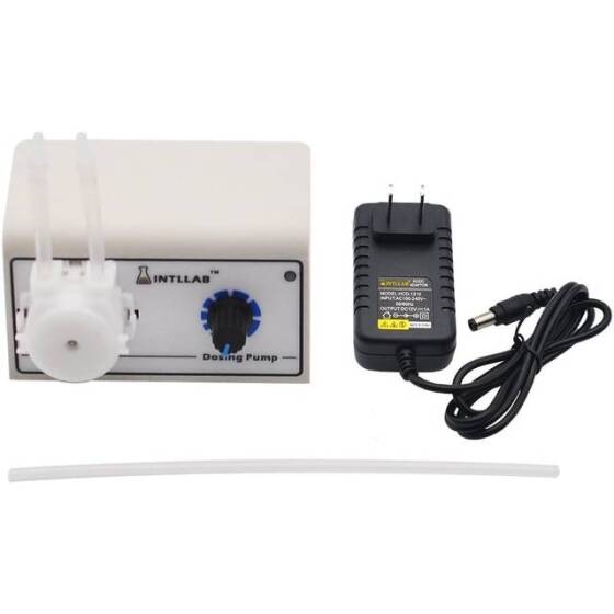 INTLLAB Type L 12V Silicone Tube Liquid Pump ID:2mm-OD:4mm- 5-40 mL/Min. - 4