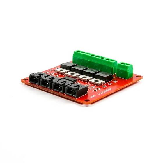 IRF540 Isolation Power Module Electronic Block 4 Channel MOSFET Switch - 11