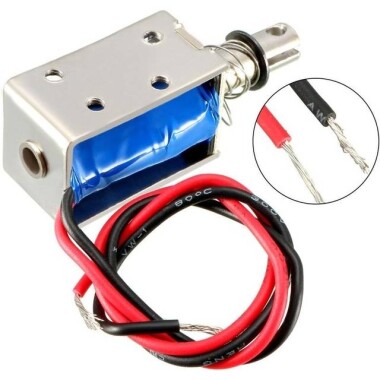 JF-0630 DC6V 6N 10mm Frame Type Electromagnet Lock - 2