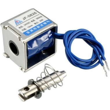 JF-0826 DC24V 20N 10mm Frame Type Electromagnet Lock - 4