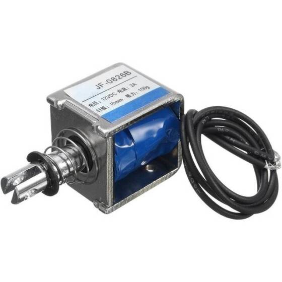 JF-0826B DC12V 20N 10mm Permeable Electromagnet Lock - 1