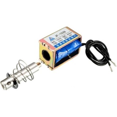JF-1039 DC12V 25N 10mm Frame Type Electromagnet Lock - 4