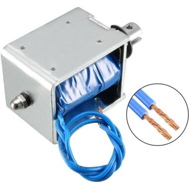 JF-1250 DC24V 60N 10mm Frame Type Electromagnet Lock - 3