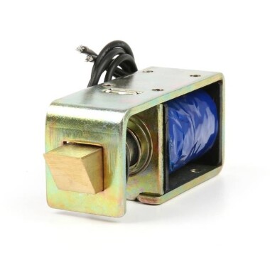 JF-S0837DL DC 12V 1A 10mm Stroke 15N Force Open Frame Type Solenoid For Electric Door Lock - 6