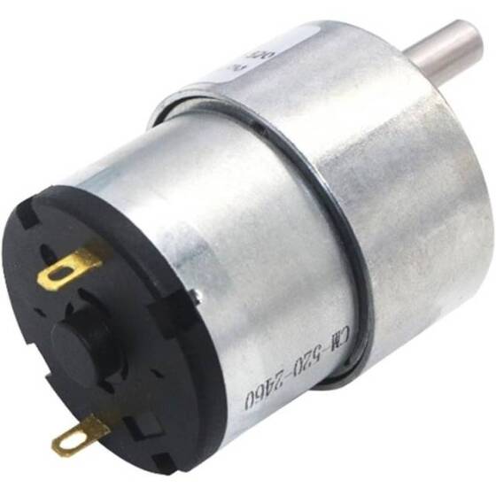 JGB37-520 DC24V 12RPM Miniature Forward And Reverse Brushed DC Speed Reducer Motor - 4