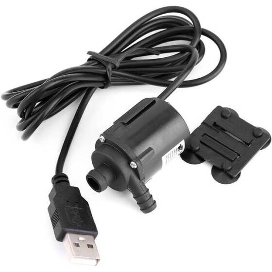 JT-160A 5V 120L/ H Miniature Brushless DC Water Pump With USB - 2