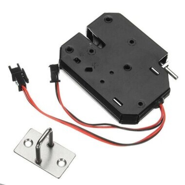 K02 12V 2A Magnetic Solenoid Lock - Görsu Elektronik