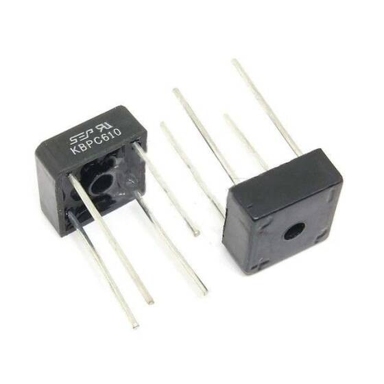 KBPC610 6A 1000V Bridge Diode - 1