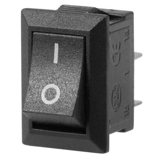 KCD11 AC 250V 3A 2 Pin On/Off I/O SPST Snap in Mini Boat Rocker Switch - 5