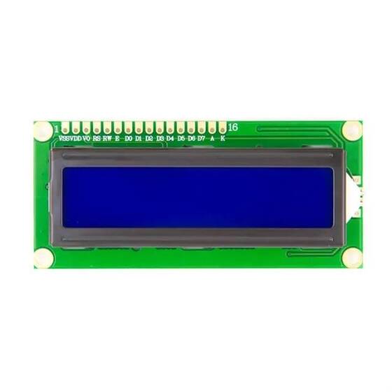 LCD1602 Yellow Green Backlight 5V - 2