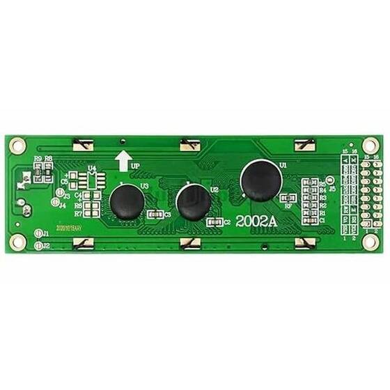 LCD2002 Yellow Green Backlight 5V - 5