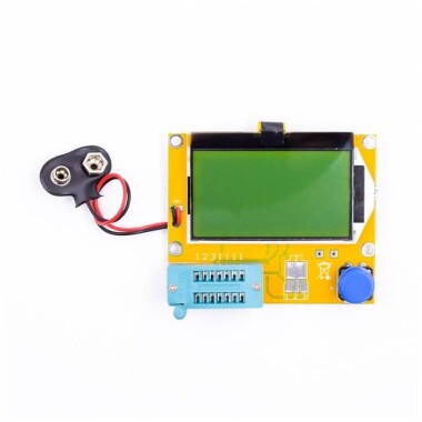 LCR-T4 Electronic Component Tester Battery Button - Transistor Tester - Graphical Resistor - Capacitor ESR - Transistor - 4