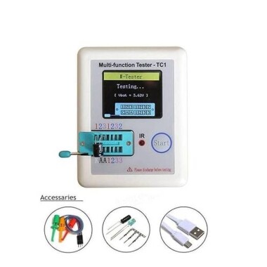 LCR-TC1 Full-Color Multifunction Transistor Tester - 2
