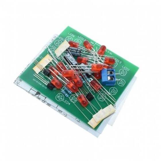 Led Flashing Light Heart Circulation Flashing Light 18 Red Led Heart Light Kit - 1