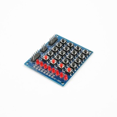 LED Scroller Matrix keyboard - 6