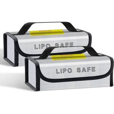 Lithium Battery Explosion-Proof Bag/Protection Bag Size: 185x75x60mm - 1