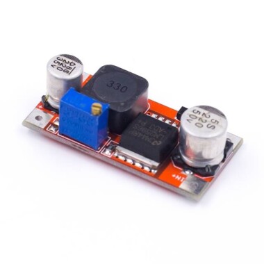 LM2596s Lm2596hvs DC-DC Step-Down Power Supply Module 3A Adjustable Step-Down Module LM2596 Voltage Regulator 24V 12V 5V 3V (Color : Lm2596hvs) (Color : Red Lm2596) - 6