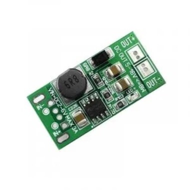 Low Voltage High Power Step-Up Regulator Module 8W 5V~12V USB Bonding Pad to DC Version - 1