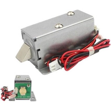 LY-031 DC12V 1-8A Electromagnetic Lock Four Wire With Feedback Oblique Port - 1