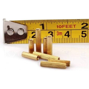 M2 30mm Round Double Pass Monitoring Security Columns Camera Stud - 2