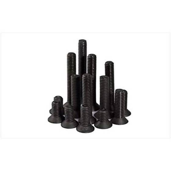 M2-5x12 Black Plastic Nylon Pan Head Phillips Screw - 3