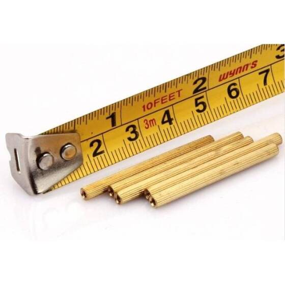 M2 6mm Round Double Pass Monitoring Security Columns Camera Stud - 3