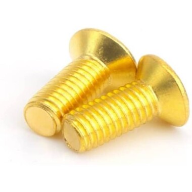 M2.5 10mm Brass Cross Pan Head Screw - 4