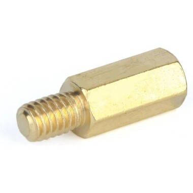 M3 12mm Female-Male Spacer (Standoff) Hexagon Copper Stud-M3 12mmFemale + 6mm Male - 3