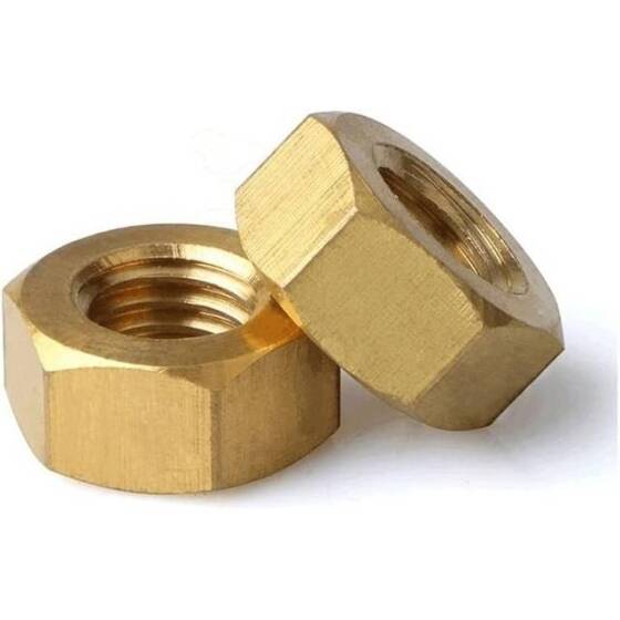 M4 Hexagonal Copper Nut - 4
