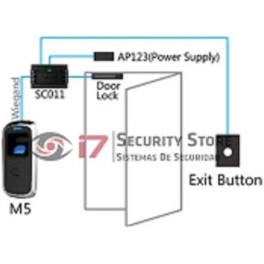 M5 RFID Access Control Machine With Fingerprint Reading - 4