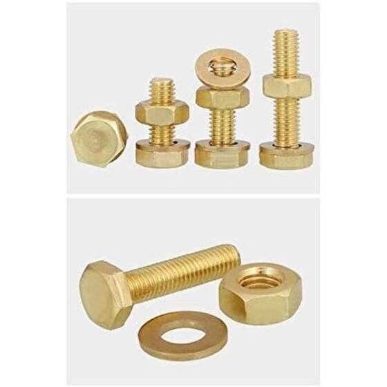 M8 Hexagonal Copper Nut - 4