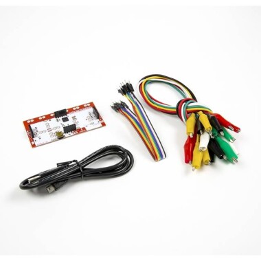Makey Set Deluxe Kit With USB Cable Dupond Line Alligator Clips for Children Kids With Paper Box - 1