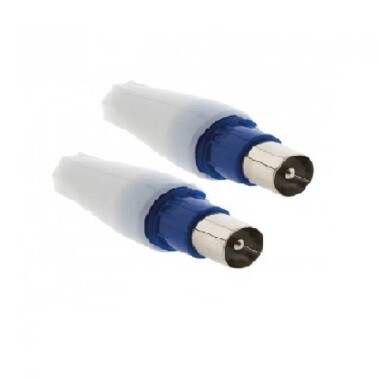Male TV Straight Plug - RF Head Cable TV Plug - 1