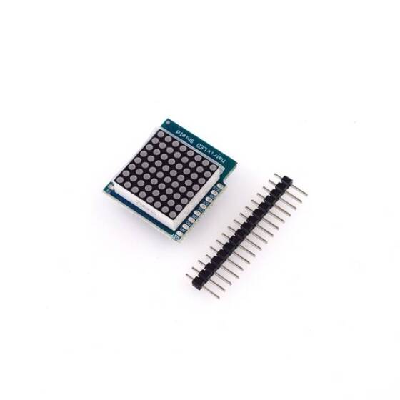 Matrix LED Shield V1.0.0 for WEMOS D1 Mini 8x8 Matrix Lattice Red LED Module - 8