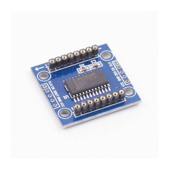 MAX7219 Dot Matrix Module Microcontroller Module DIY KIT Red - 10