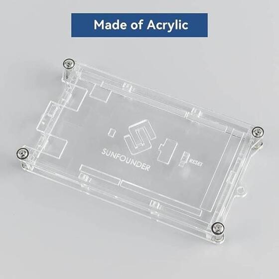 MEGA 2560 R3 Acrylic Case with Sticker and Instruction improved version - 2