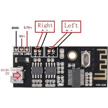 MH-M38 Wireless Bluetooth Audio Receiver Board Module BLT 4.2 MP3 Lossless Decode With Cable - 7