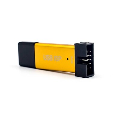 Mini USBISP USBASP Programmer Aluminum for 51 Single Chip AVR WIN7 64 - 2