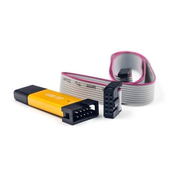 Mini USBISP USBASP Programmer Aluminum for 51 Single Chip AVR WIN7 64 - 6